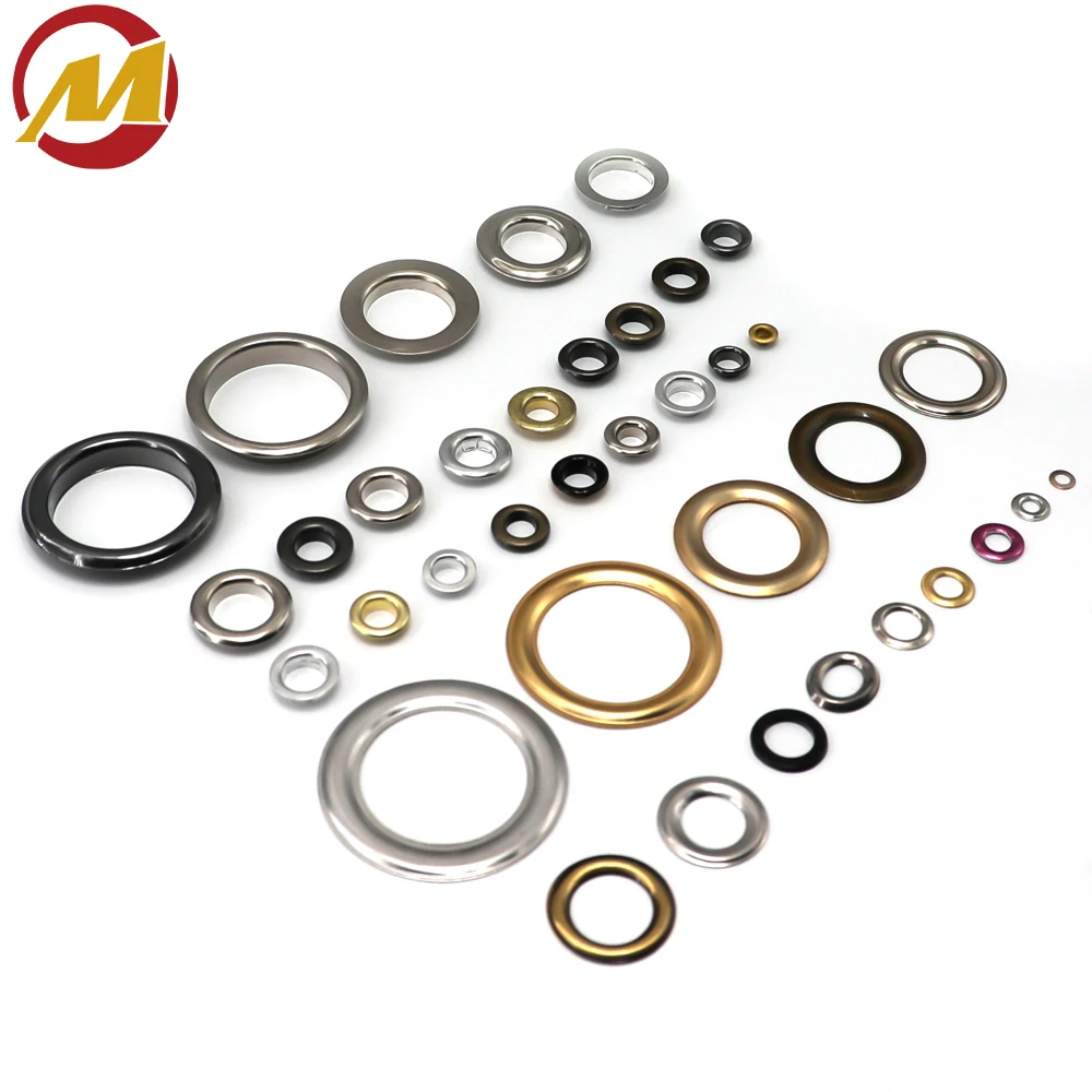 Brass Eyelet With Washer Leather Craft Repair Grommet Inner Size 4mm 5mm 6mm 8mm 10mm/Pick Color And Size