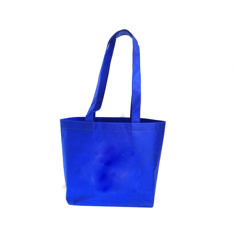 Reusable recyclable high quality grocery supermarket packaging custom logo printed cheap pp non-woven tote bag for shopping