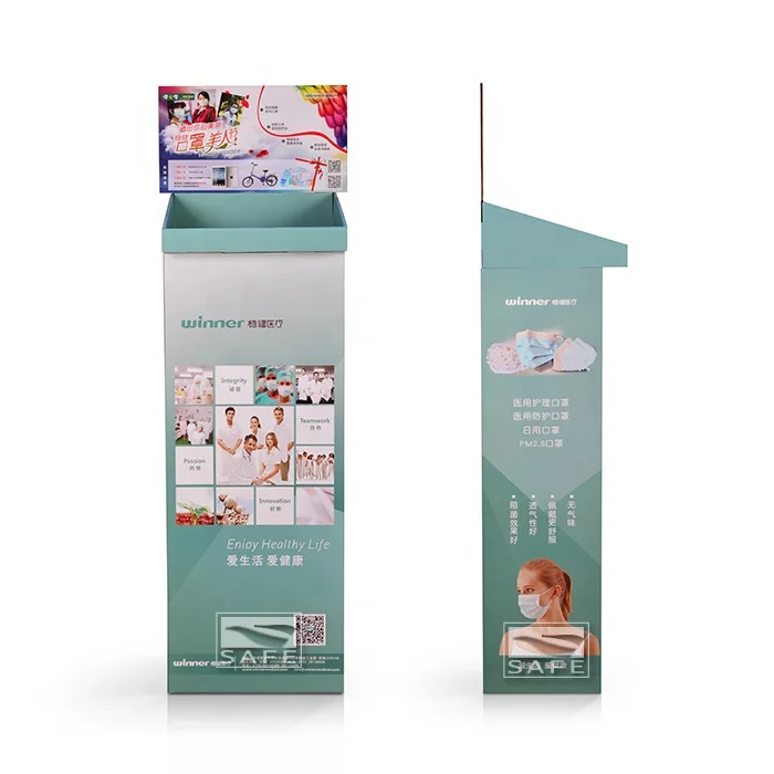 
Exhibition paper cardboard perfume display stands for sale 