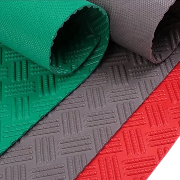 non slip coin leaf anti slip PVC bus mats flooring mats