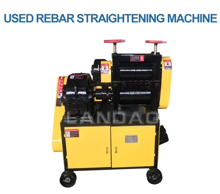 China Waste Round Bar Straightener Supply Scrap Bar Straightening Machine