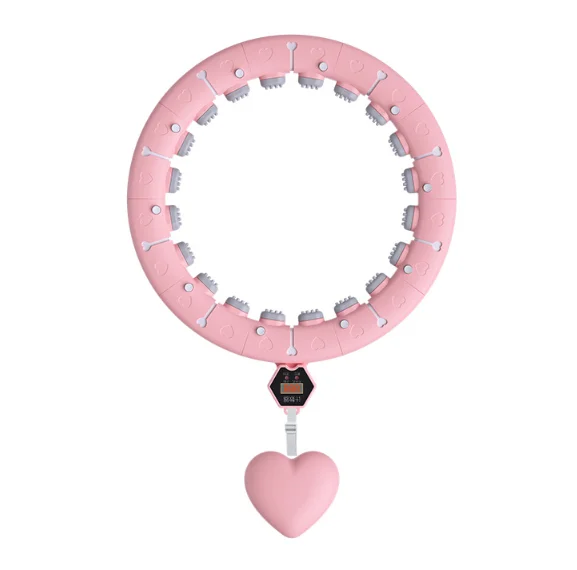 Умный цифровой Утяжеленный обруч для тренировки талии фитнес-круг с мячом для тренировки и тренировки в тренажерном зале обручи для фитнеса