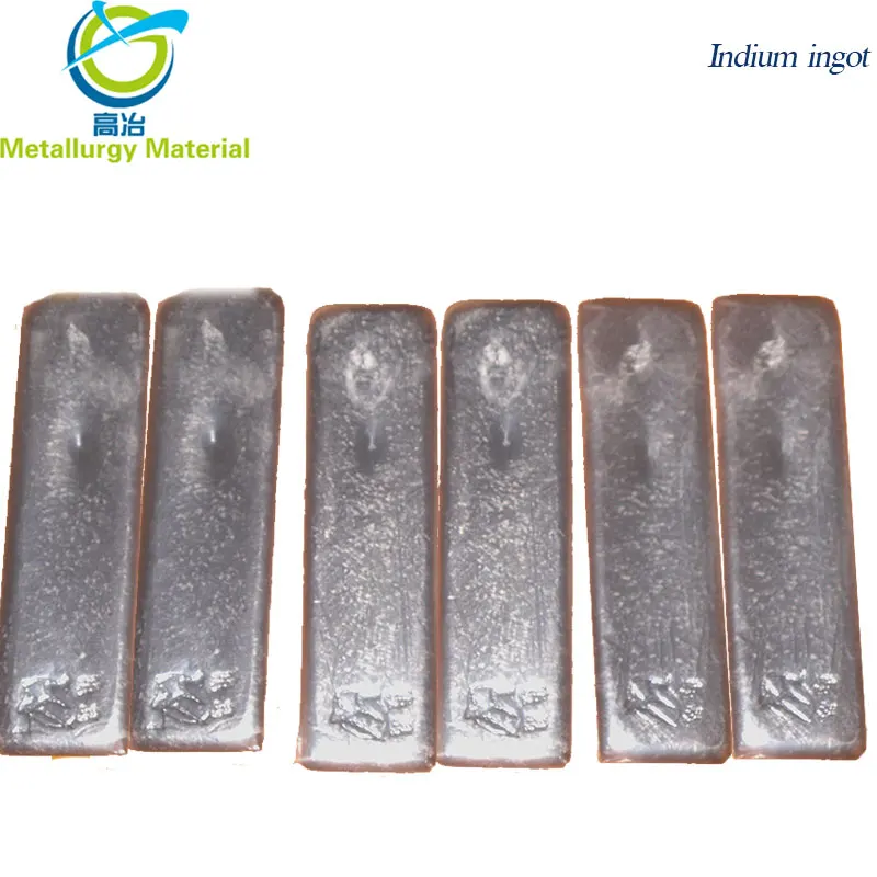 
Китайское производство, низкая цена, металлический слиток индия 