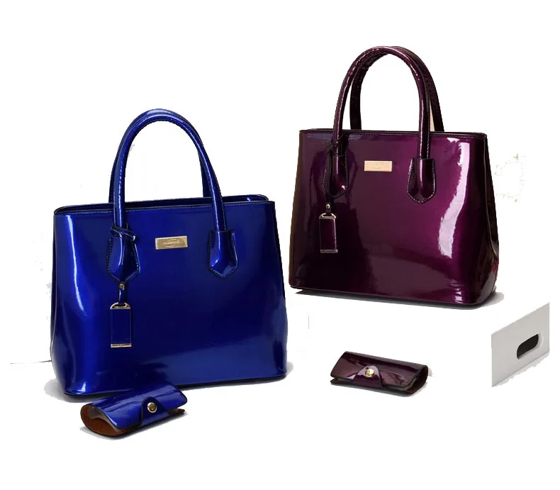 Glossy New Designer Luxury Bags Ladies Match Shoes Cross Chest Bag Shoulder Girl Purses Trendy handbag