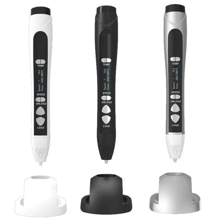 Christmas gift intelligent 3D pen drawing kit with 5 speed adjustable