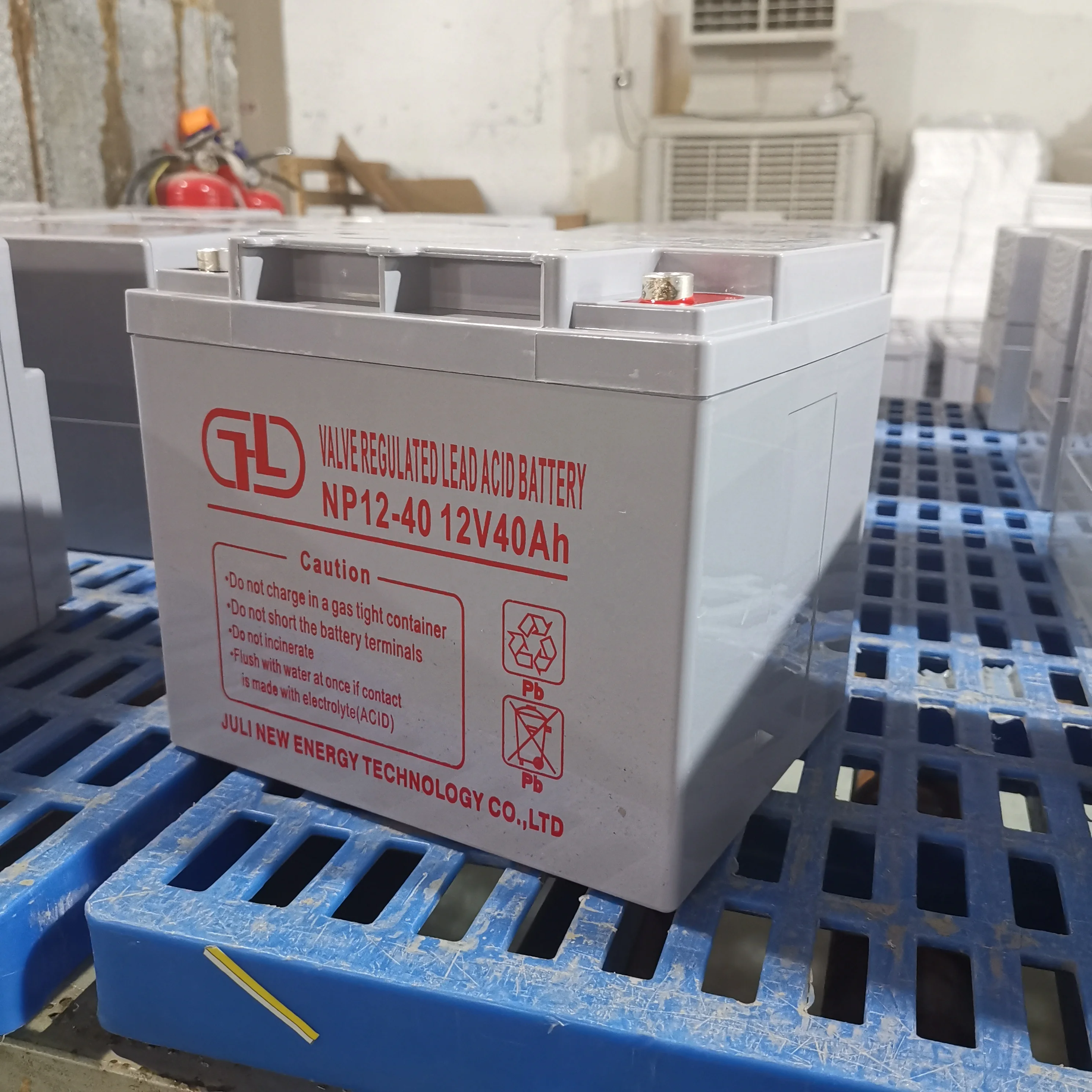 Maintenance-free lead-acid battery  UPS uses uninterruptible power supply 12V40ah Solar storage battery