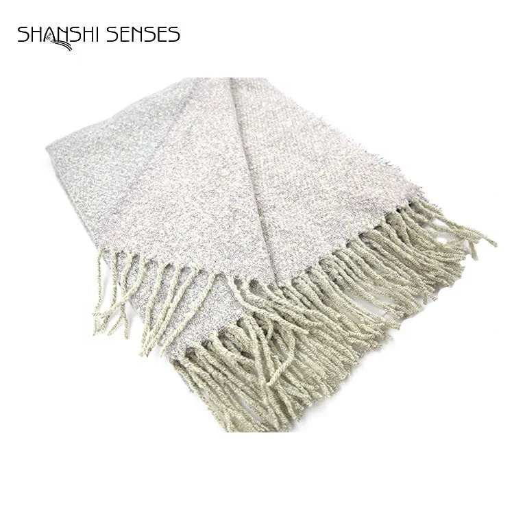 Chunky Pashmina Scarf 100% Polyester Shawl Scarf