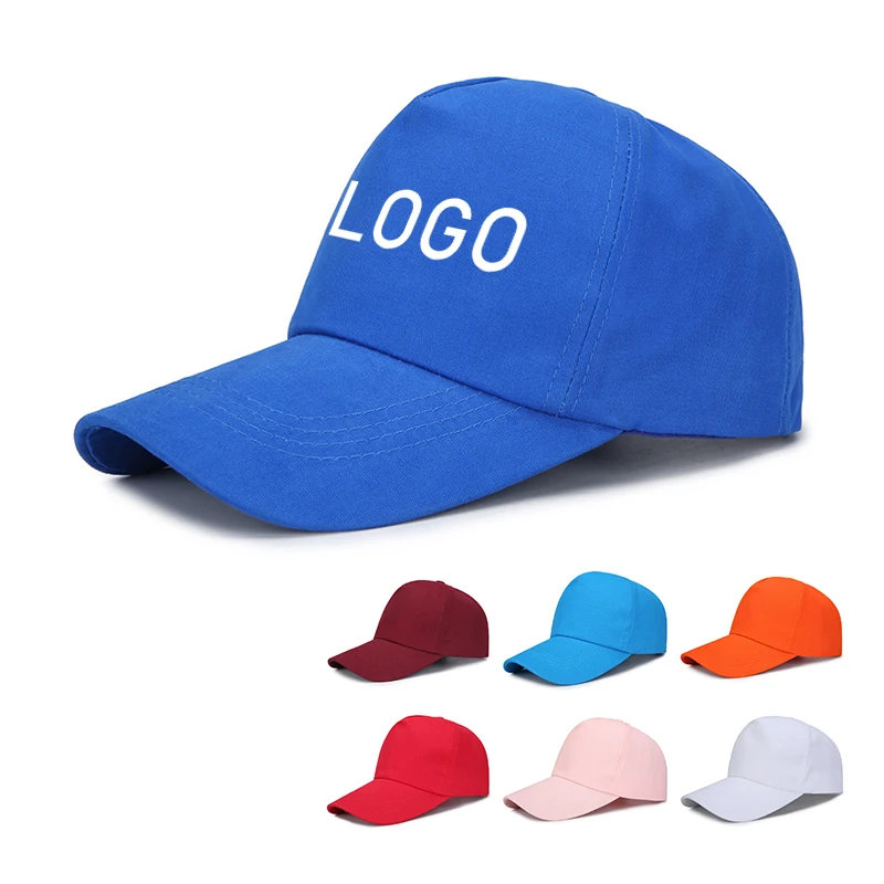 Custom 5 Panel Hat Small Minimum Order Brand Quality Customized High Frequency Logo Embroidery Curved Brim Baseball Hats