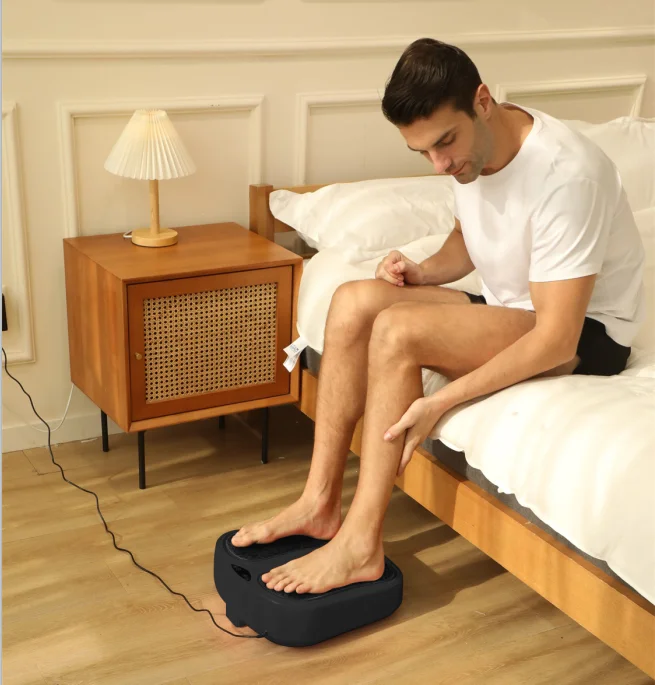 Household Foot Massager Full-Automatic Foot Kneading Hot Compress Foot Leg Massager Electric Vibrating Massage Machine for Feet