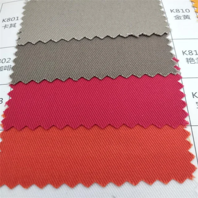 Tc Fabric Polycotton 85/15 Polyester Cotton TC Twill Fabric Telas For Trouser Worker Uniform
