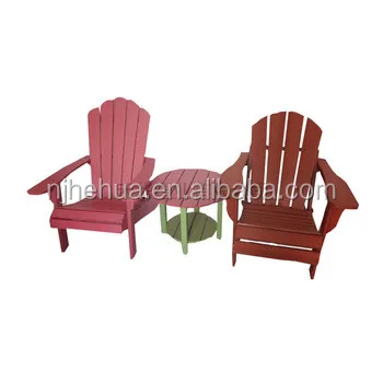 Factory price outdoor public rest wpc bench and chairs