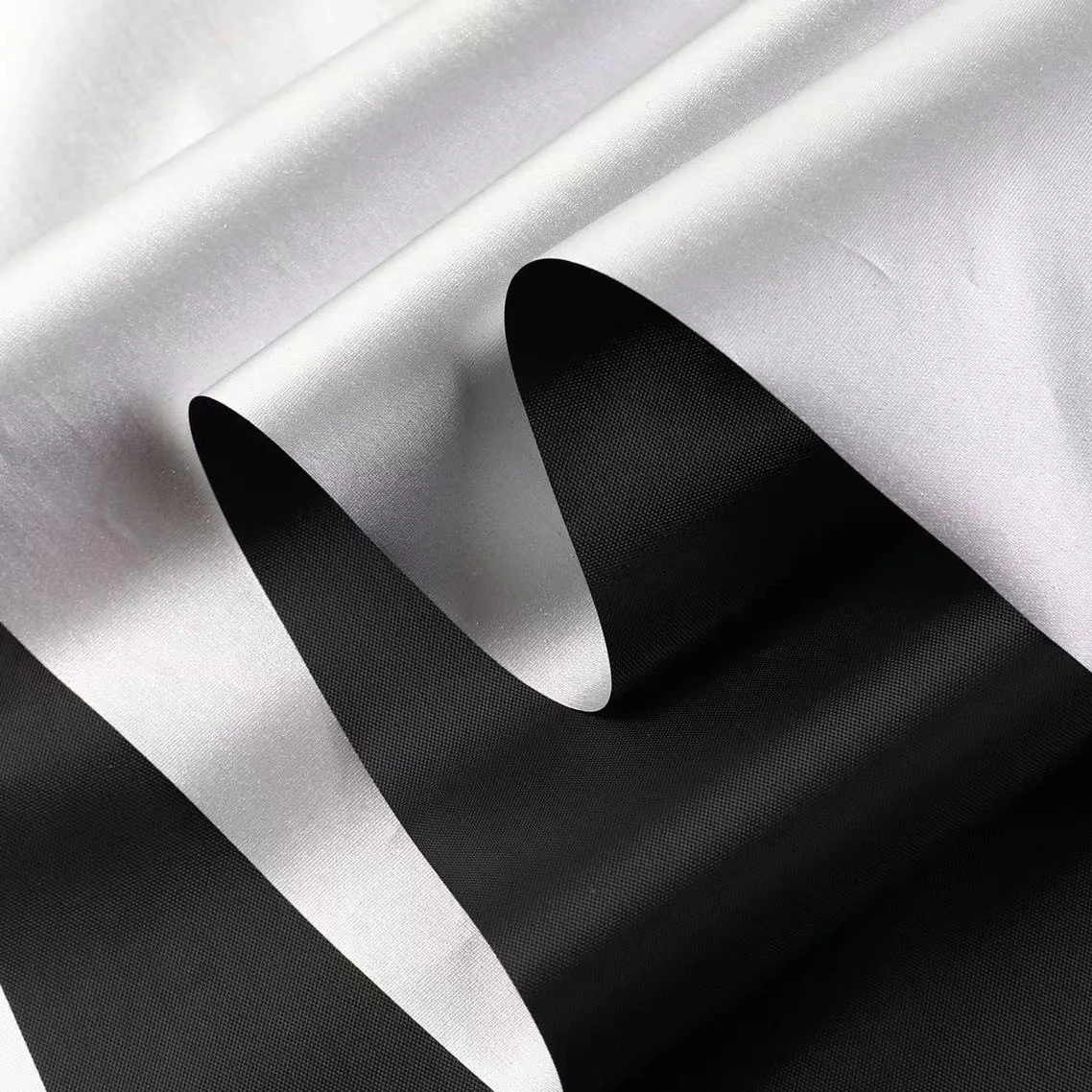 Eco-friendly Waterproof Recycled Taffeta Fabric Bathroom Curtain Fabric 100% Polyester Taffeta Fabric