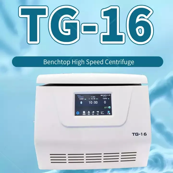 HAIJU LAB Table Top High Speed Centrifuge 16500rpm 100ml pcr Bucket Medical Laboratory Centrifuge