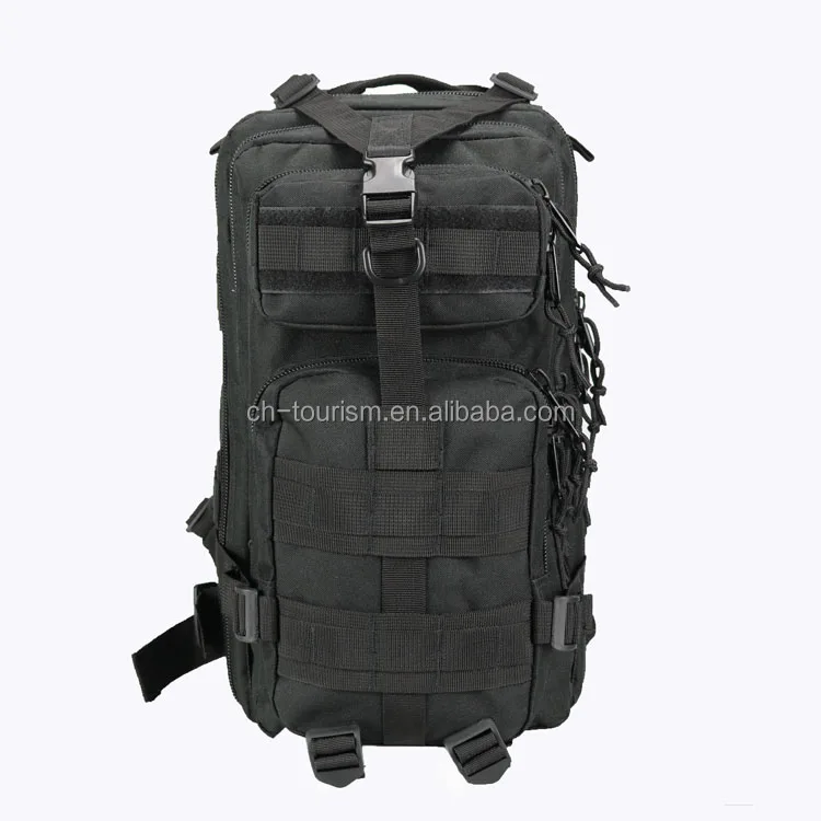 Small 25L Lightweight Tactical MOLLE Bag Outdoor Travel Daily Use Rucksack Pack Water-Repellent Hunting Hiking Climbing Backpack
