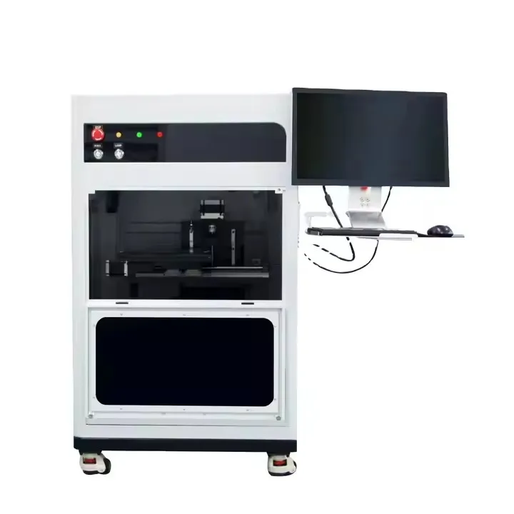 3D 200w laser internal engraving machine photos are easy to operate