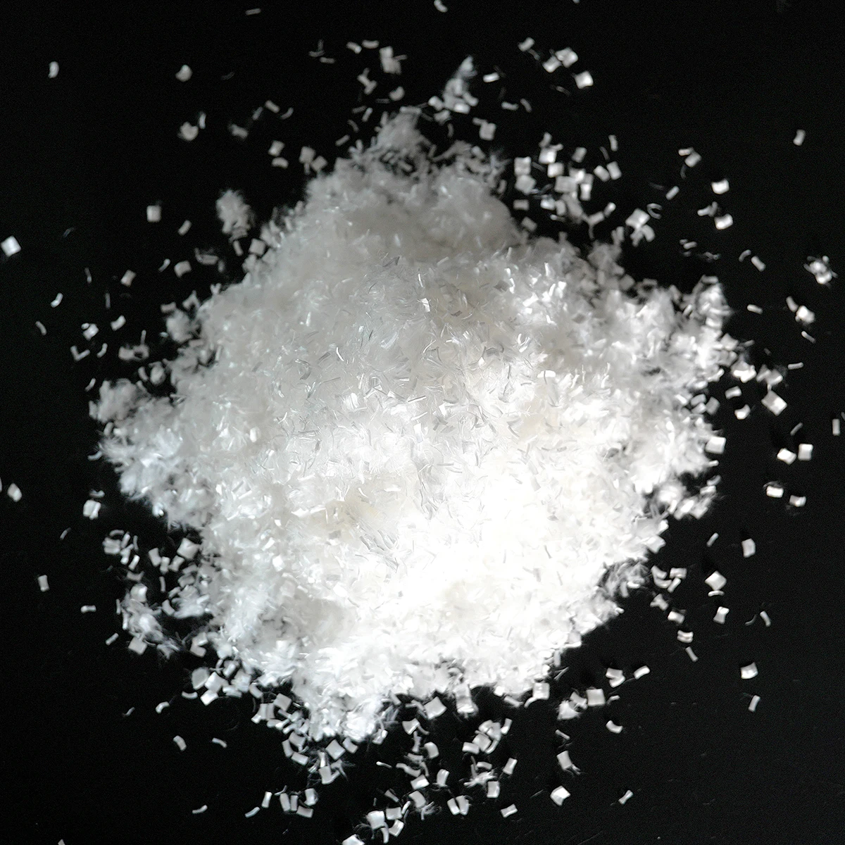 100% Natural Degradable Super Short Polylactic Acid PLA Staple Fiber 6mm