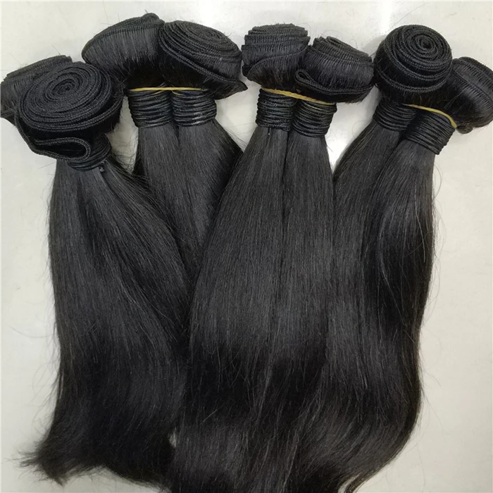 Lestfly  wholesale 10A unprocessed Full brazilian Virgin hair One Donor Cuticle Aligned silky straight Hair extension