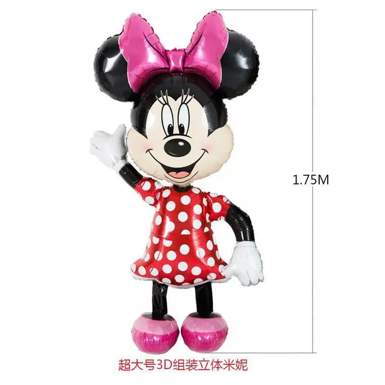 175cm Large Mickey Minnie Foil Balloon Cartoon Wedding Party Decorate aluminum foil balloons