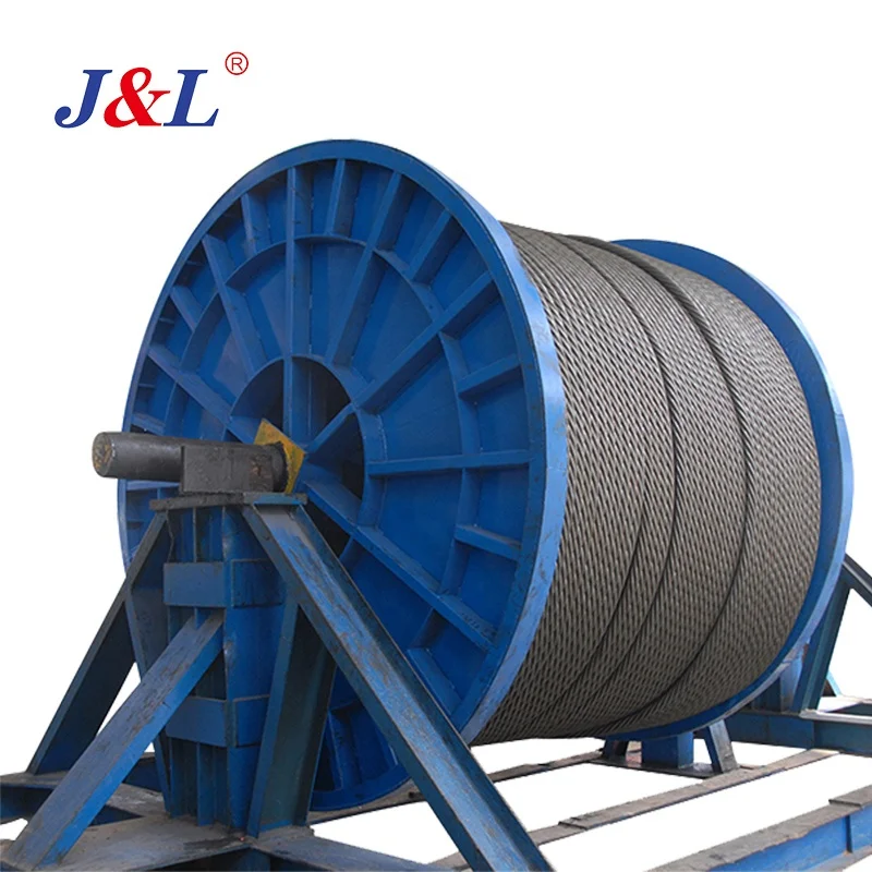 julisling 34X7+FC 36X7+IWS galvanized ungalvanized steel wire rope manufacturers OEM ODM