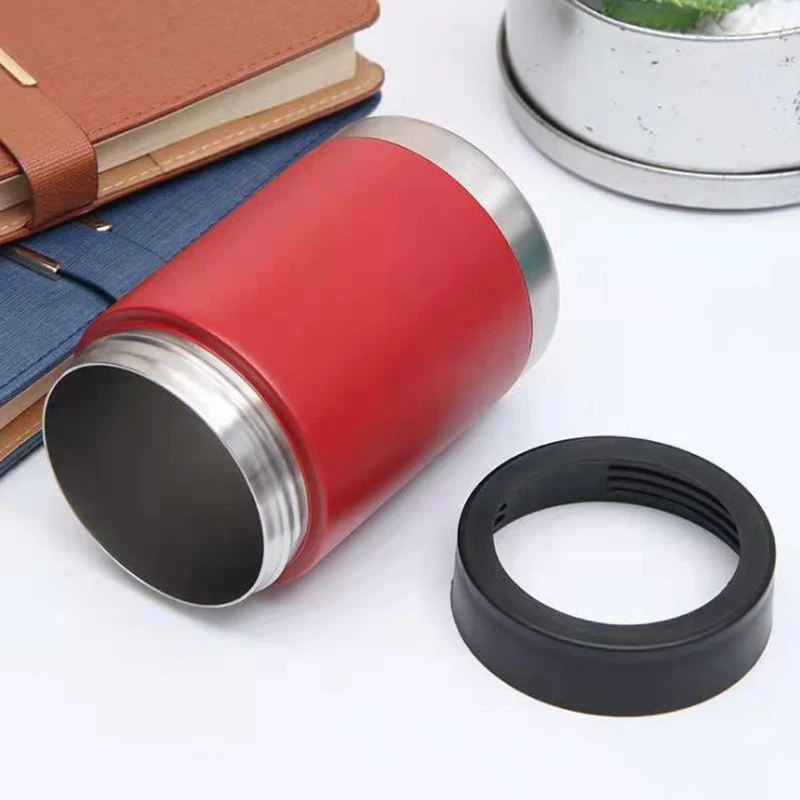 Stainless Steel 12oz Straight Yeticooler Cup 350ml Vacuum Wine Cooler Travel Home Water Cooler