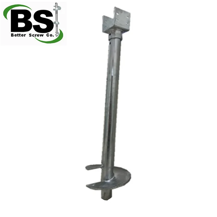 Round Steel Screw for Holding Sun Room and Solarium