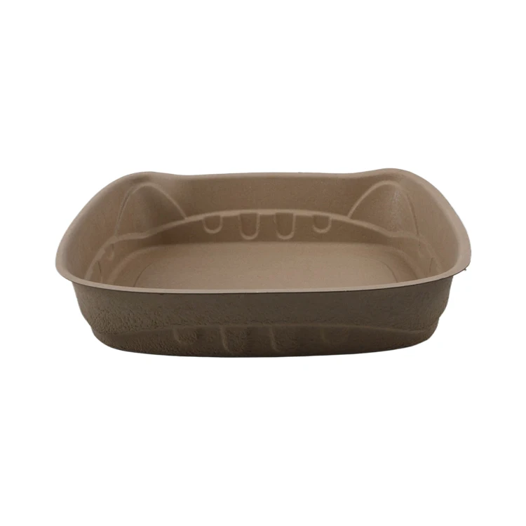 portable big size cat litter box biodegradable disposable waterproof litter boxes for cats litter tray