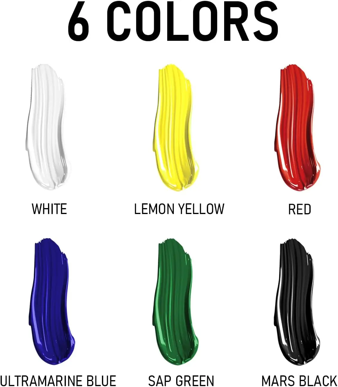 set of 6  gallon acrylic paint high quality acrylic paint set free shipping assorted colors acrylic paint gallon