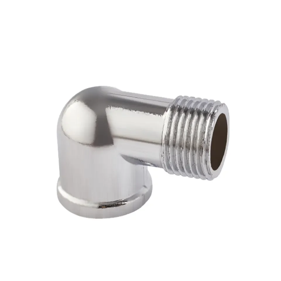 Wholesale brass pipe fittings 90 degree radiator female connectors