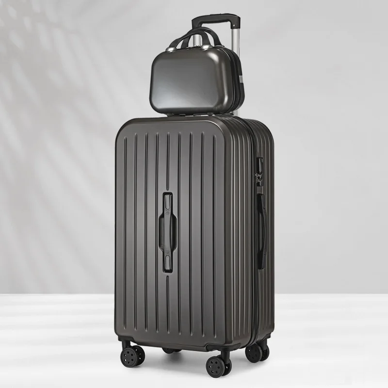 In stock 2023 High Quality Travel Wholesale ABS+ PC Trolley  Luggage Suitcase Factory Price