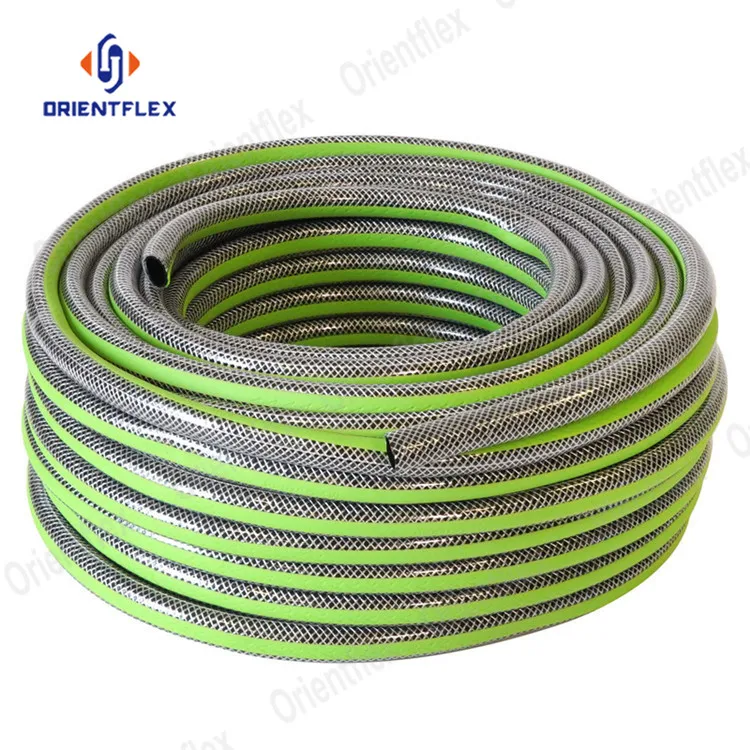 Green Outdoor Flexible Food Grade Light Thin Short Lightweight Drinking Water Safe PVC Garden Hose Pipe Set