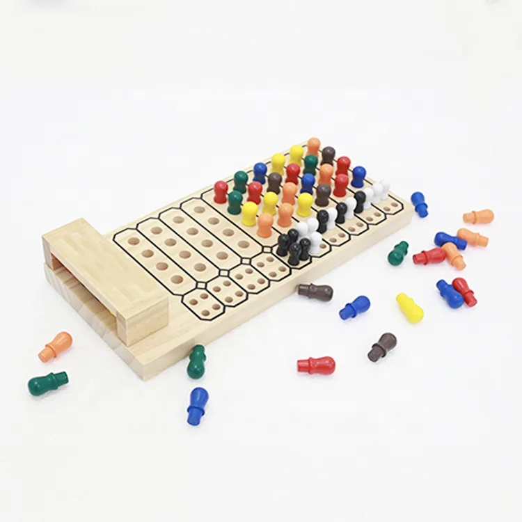 Hot Sale Wooden Toy Kids Development Game Secret Code Game Gift for Boys and Girls
