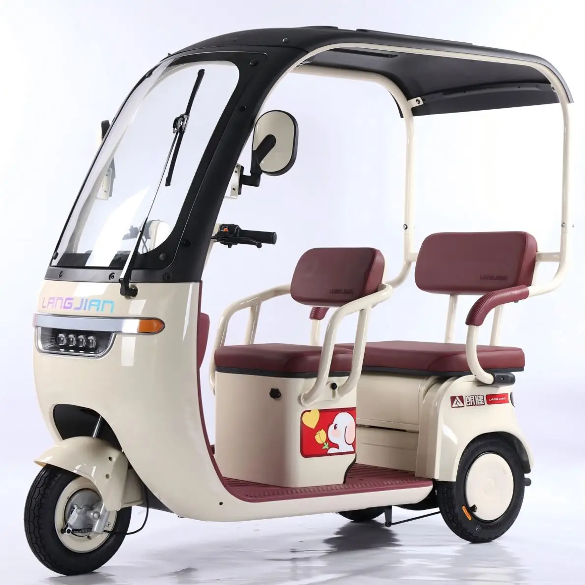 2024 CHENLU High-Quality Tricycle  Made In China 3 Wheel electric Tricycles with roof tuktuk
