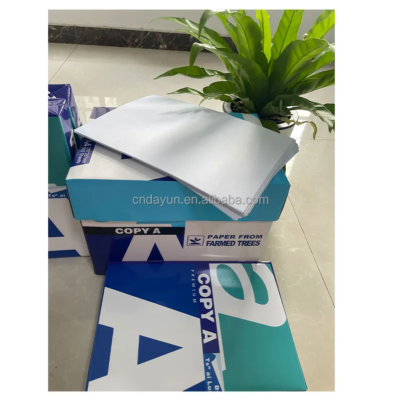 Free samples premium wholesale a4 paper ream copy paper a4 80 gsm paper manufacturer