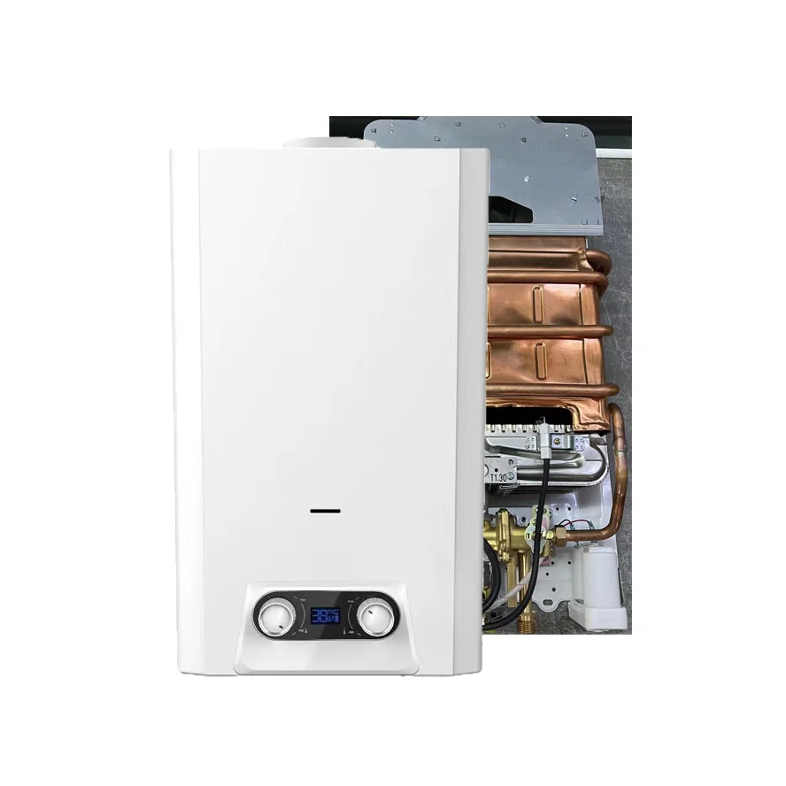 fashion attractive design water heater gas Free spare parts Stainless-steel SUS304 House  Heating gas water heater