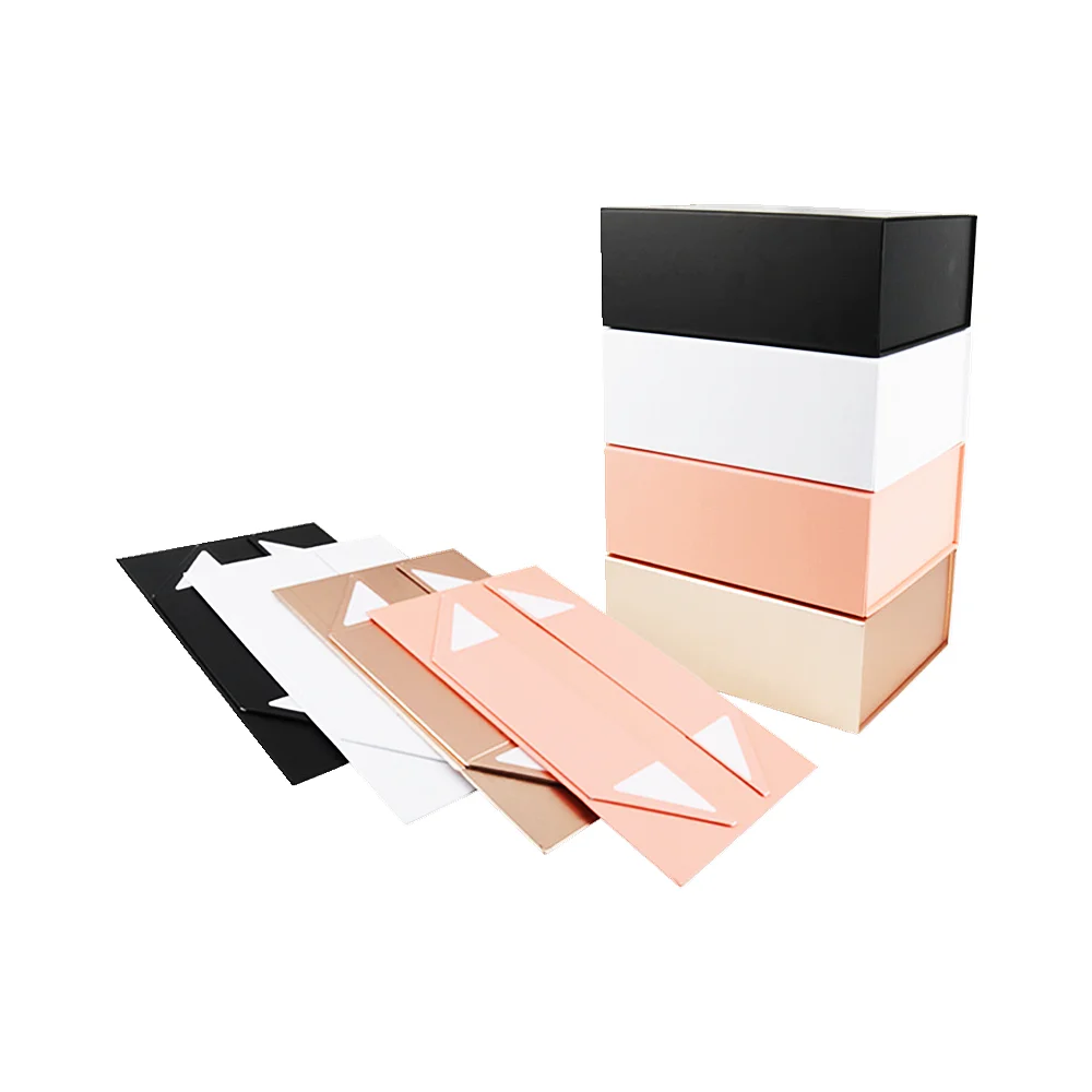 Luxury folding box Customizable color design Packaging Paperboard Magnetic Closure Gift Box for Clothing