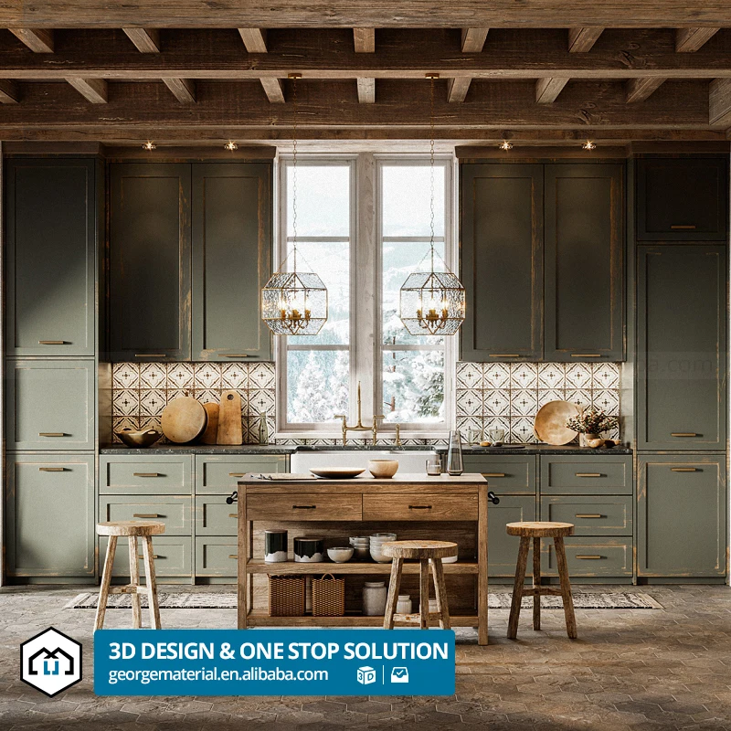 automatic Small Full Mini Cheap Indian Kitchen Cabinets Design Island For Small Kitchens