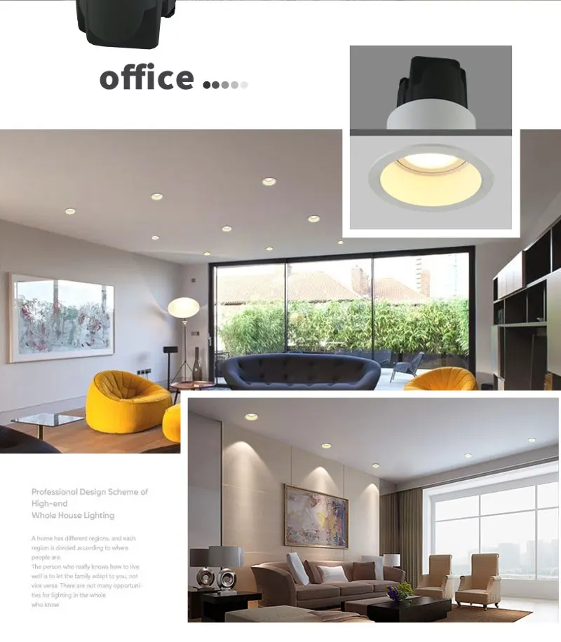 smart hotel downlight