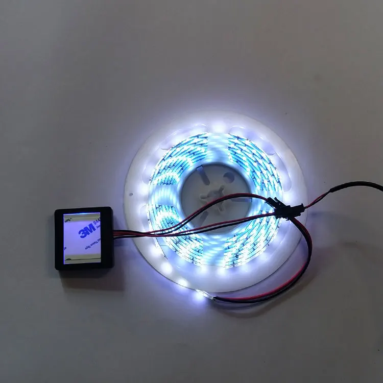 12V Mirror Led Light Single Dimmer Smart Mirror Touch Switch Sensor For less than  6mm Thick Bathroom Mirror