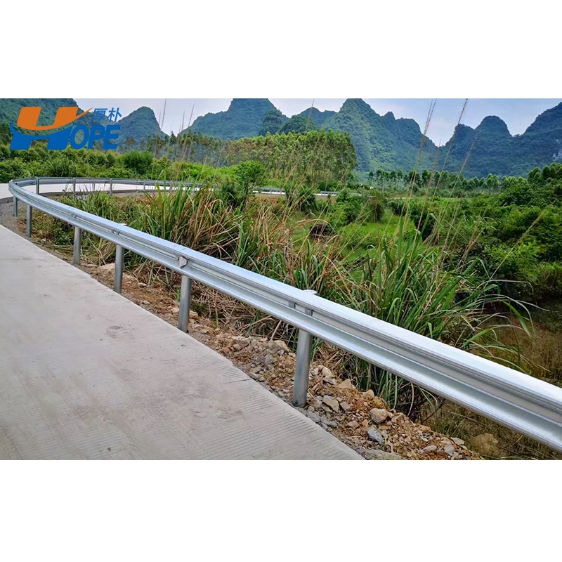 Hot Sale AASHTO M180 Standard Highway Safety Barrier Hot Dipped Galvanized W Beam Guardrail With ISO 9001 Certificate