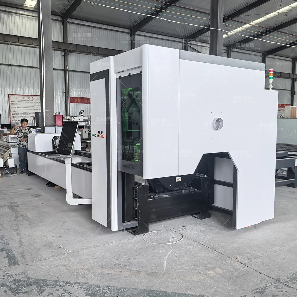 laser cutting machine channel steel pipe metal cutt stainless steel tube high precision machine