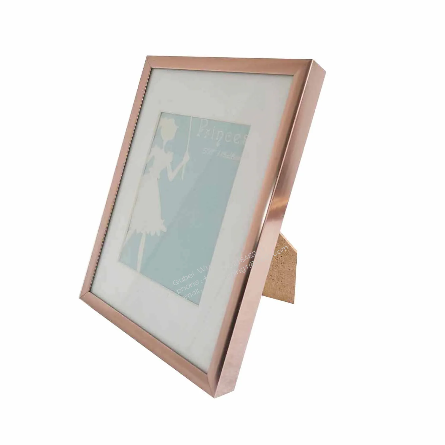 
Hot selling home decoration modern metal photo frame wholesaler desk crafts picture photo frame aluminum poster frame 