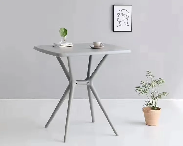  Outdoor Furniture General Use Cheap Modern PP Plastic Coffee