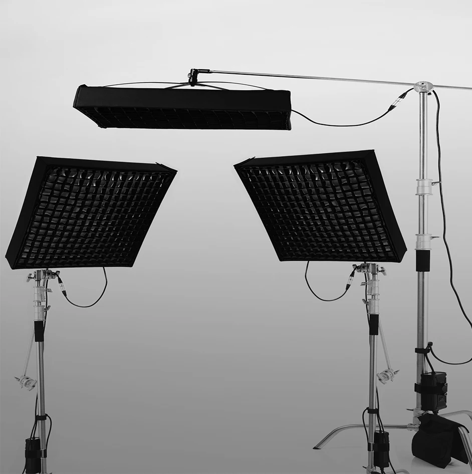 150W Bi-color Portable Clothing LED Light Dimming Softbox Lamp For Live Streaming Photography Studio Video