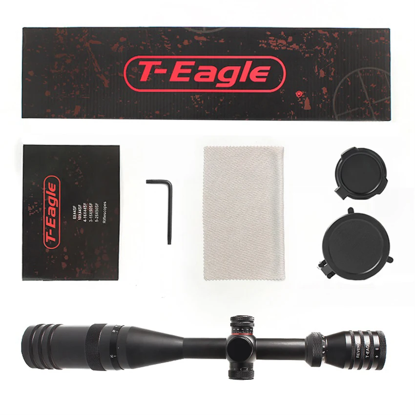 T-Eagle R 4-16x44 AOE с подсветкой Miras Telescopicas ударопрочный многослойный прицел наружная оптика и аксессуары