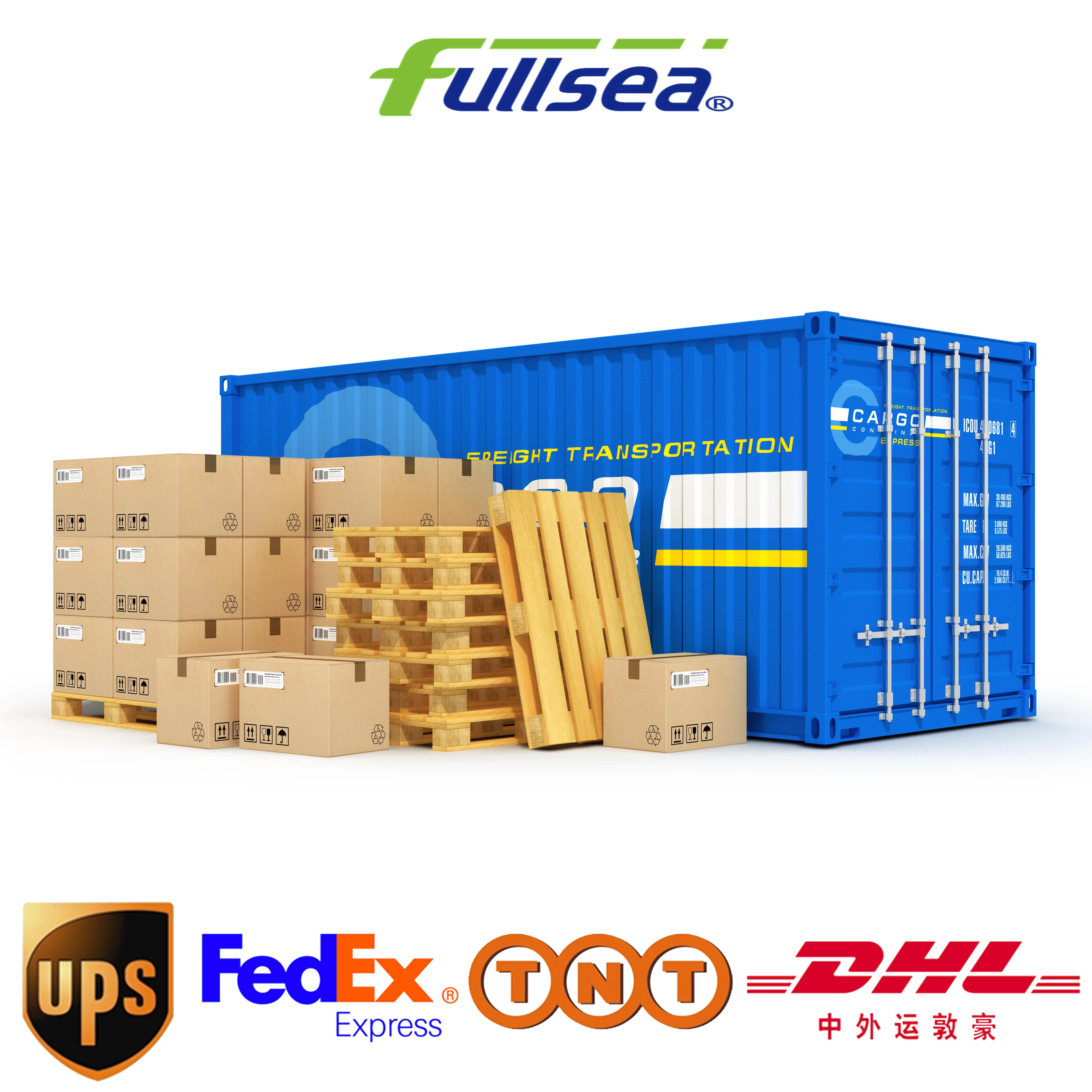 Sea/shipment/door-to-door transport from China to England and Germany