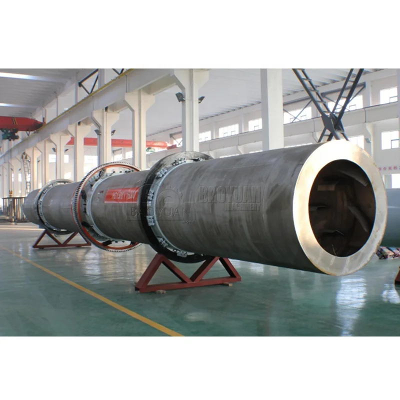 Large capacity food Waste organic fertilizer rotary drum dryer machine for sale