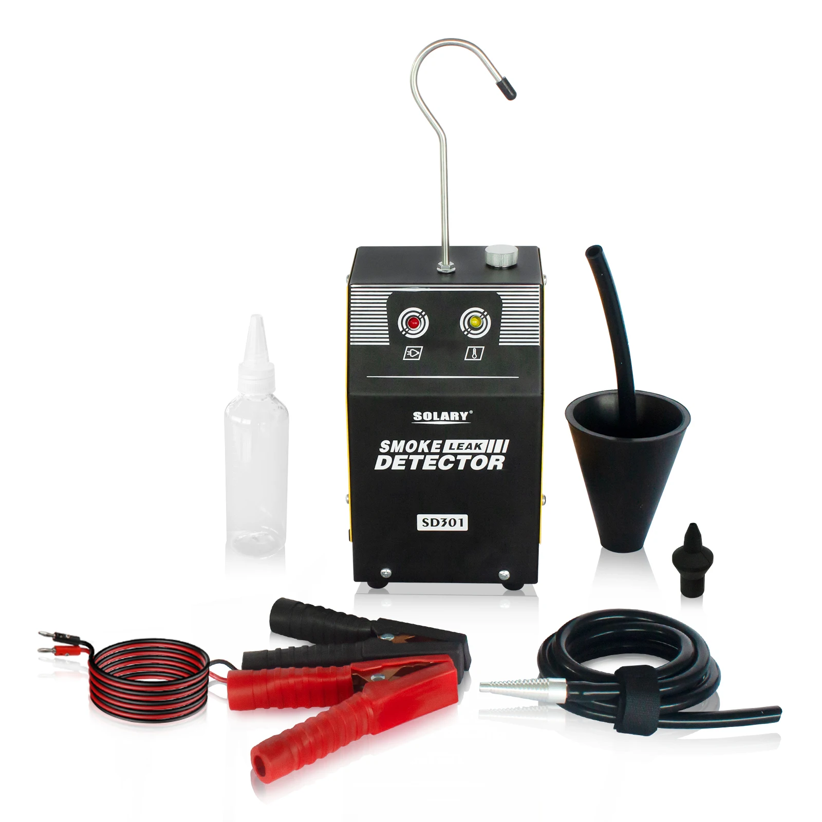 Solary SD301 Universal Auto Intake Pipe Leakage Sealing Evap Smoke Tester Machine Gas Leak Detector