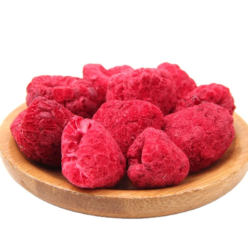 Organic Dry Fruits Organic High Standard Red Raspberries Whole Freeze Dried Fruit Exotic Frozen Fruit Berries Raspberry Snacks