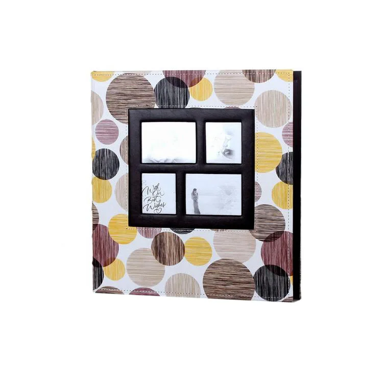 Photo Album 4x6 600 Photos Large Capacity Leather Cover Wedding Family Holds 600 Horizontal and Vertical Photos