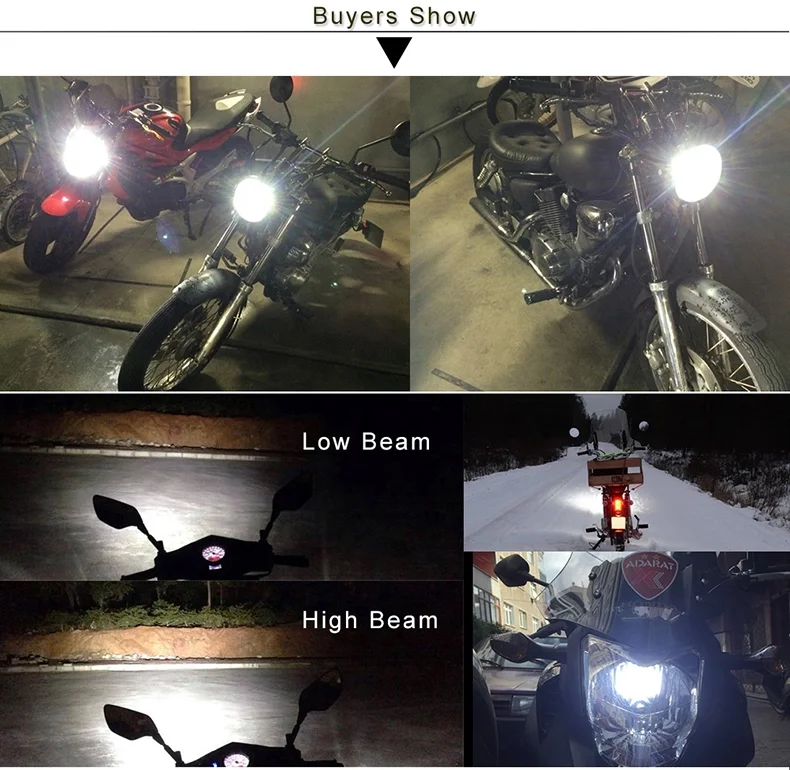 New Design 20W H4 Fog Light Motor Bike LED  Bulb